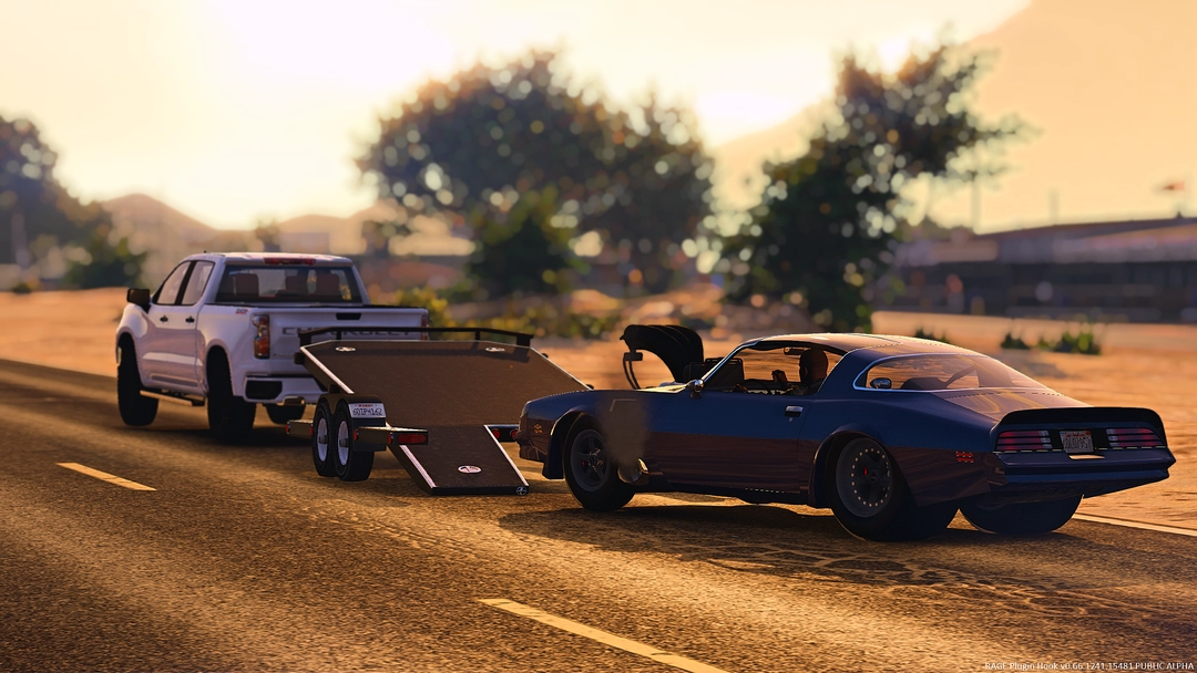 BaggedCustoms Tilt Bed Car Hauler! - BaggedCustoms - image 1