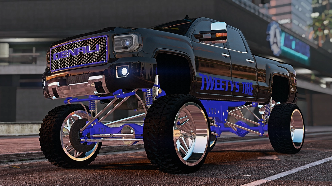 BaggedCustoms Tweetys Tire &quot;BlackJack&quot; [Add-On][FiveM] - BaggedCustoms - image 1