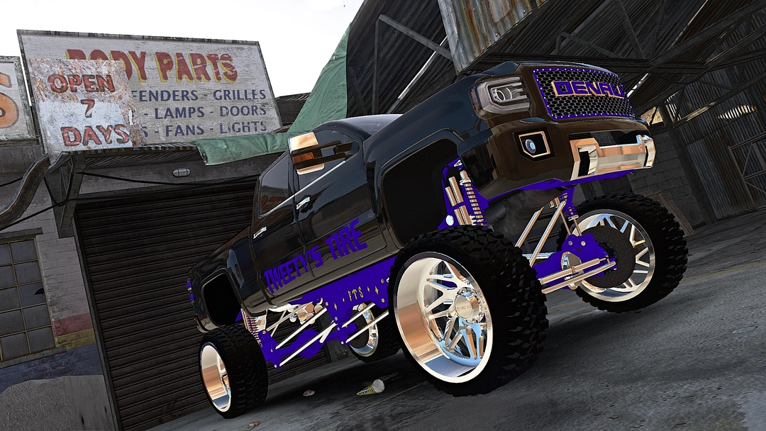 BaggedCustoms Tweetys Tire &quot;BlackJack&quot; [Add-On][FiveM] - BaggedCustoms - image 4