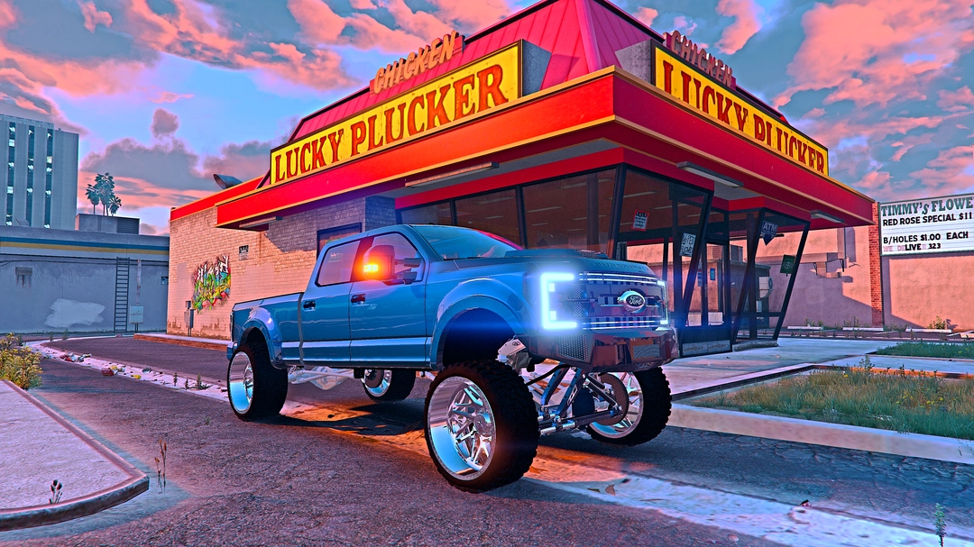BaggedCustoms WhistlinDiesel Anylevel F350 [Add-On][FiveM] - BaggedCustoms - image 2