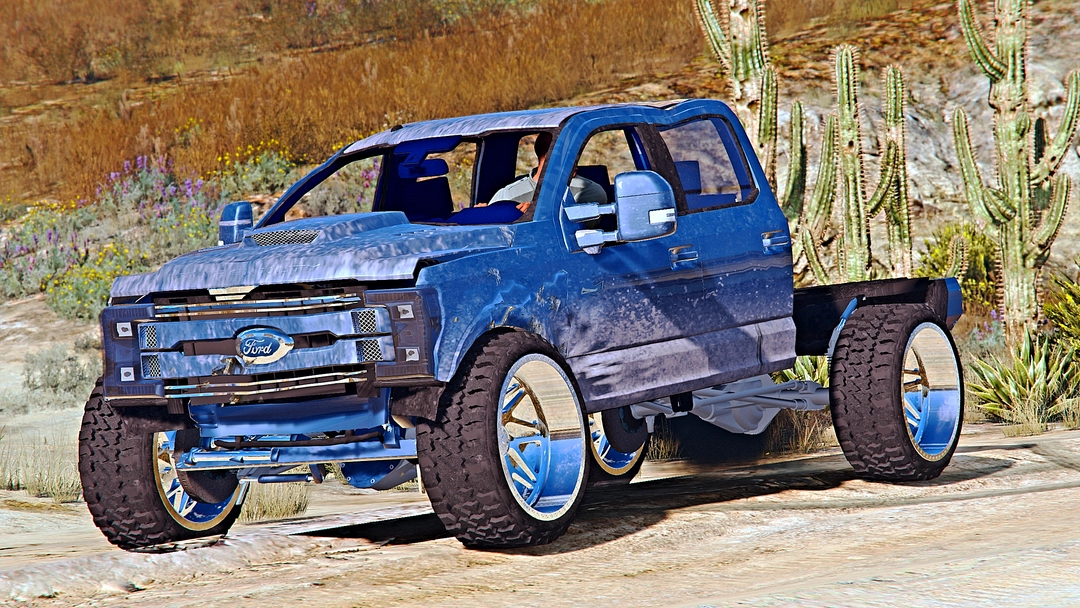 BaggedCustoms WhistlinDiesel Anylevel F350 [Add-On][FiveM] - BaggedCustoms - image 3