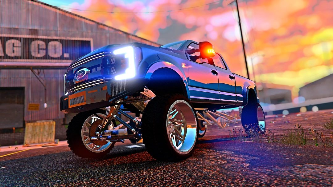 BaggedCustoms WhistlinDiesel Anylevel F350 [Add-On][FiveM] - BaggedCustoms - image 5