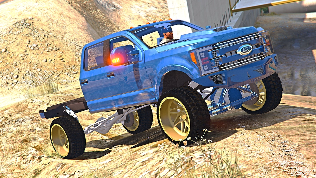 BaggedCustoms WhistlinDiesel Anylevel F350 [Add-On][FiveM] - BaggedCustoms - image 7
