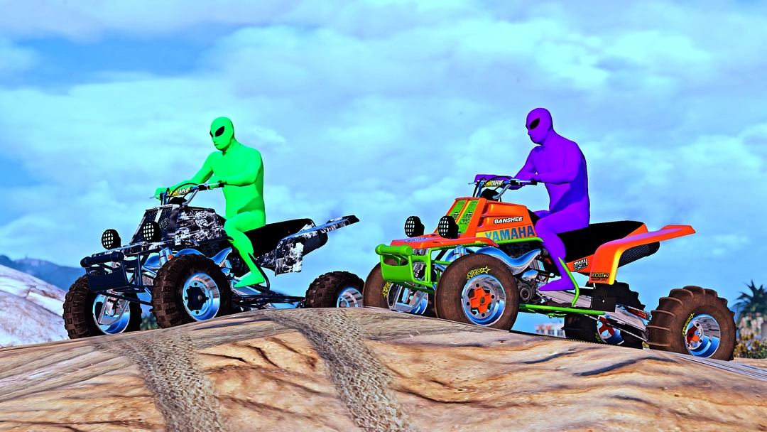 BaggedCustoms Yamaha Banshee 350! - BaggedCustoms - image 1