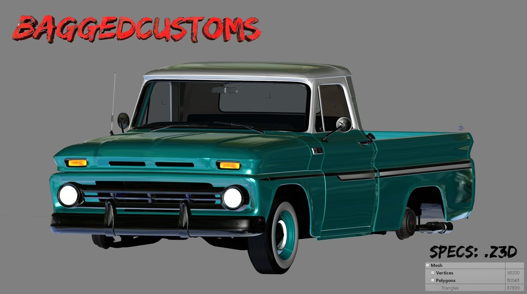 BaggedCustoms: 1965 C10 [.Z3d] - BaggedCustoms - image 1