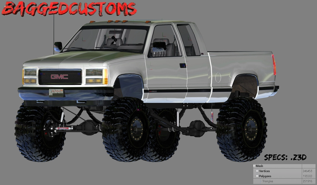BaggedCustoms: 95 GMC 2500 [.Z3d] - BaggedCustoms - image 1