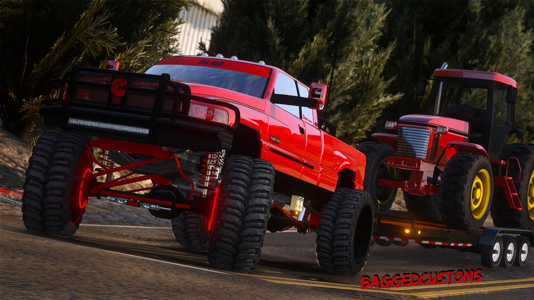 BaggedCustoms @BigRed_Cummins Ram 2500[Add-On][FiveM] - BaggedCustoms - image 1