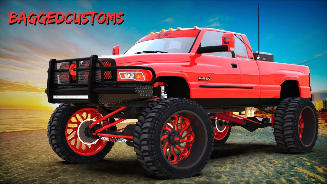 BaggedCustoms @BigRed_Cummins Ram 2500[Add-On][FiveM] - BaggedCustoms - image 2