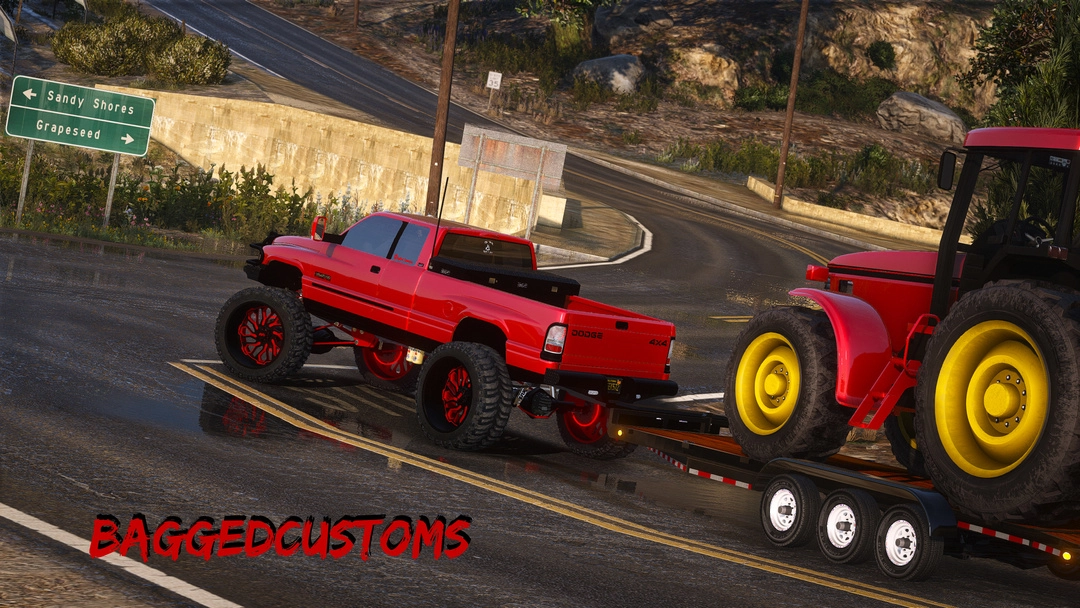 BaggedCustoms @BigRed_Cummins Ram 2500[Add-On][FiveM] - BaggedCustoms - image 3