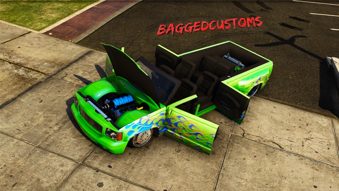 BaggedCustoms &quot;Krew Kut&quot; Dually [FiveM][Add-On] - BaggedCustoms - image 5