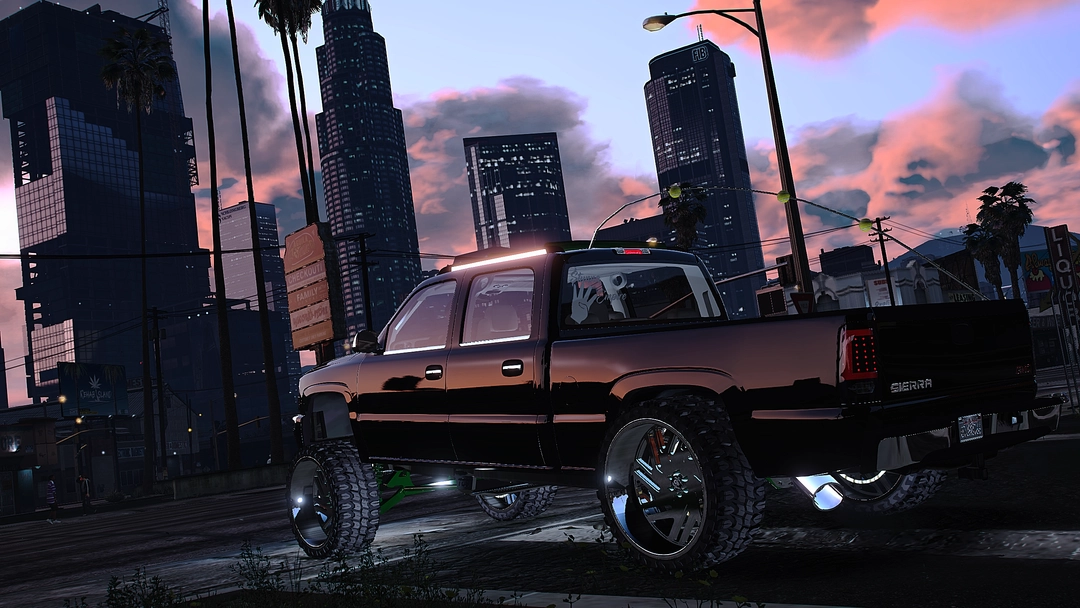 BaggedCustoms &quot;Lance Rhodes&quot; GMC Sierra [Add-On][FiveM] - BaggedCustoms - image 1