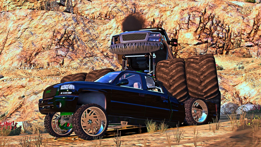 BaggedCustoms &quot;Lance Rhodes&quot; GMC Sierra [Add-On][FiveM] - BaggedCustoms - image 4
