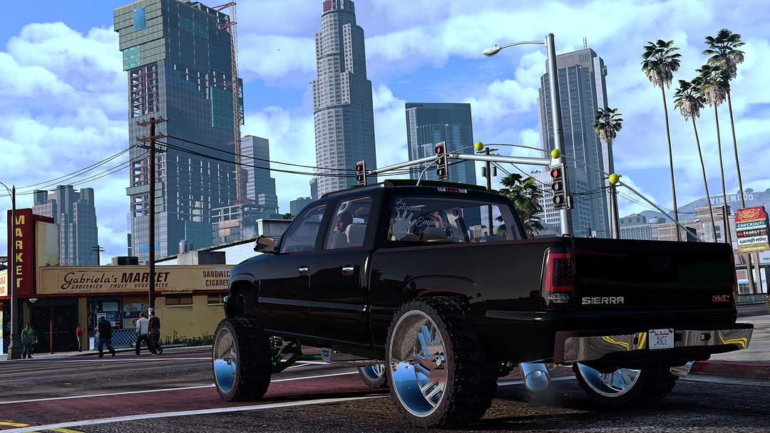 BaggedCustoms &quot;Lance Rhodes&quot; GMC Sierra [Add-On][FiveM] - BaggedCustoms - image 6