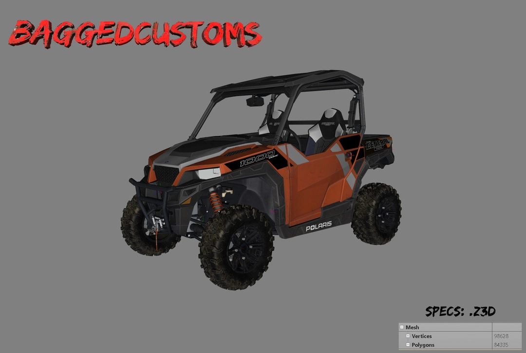 BaggedCustoms: Polaris General [.Z3d] - BaggedCustoms - image 1