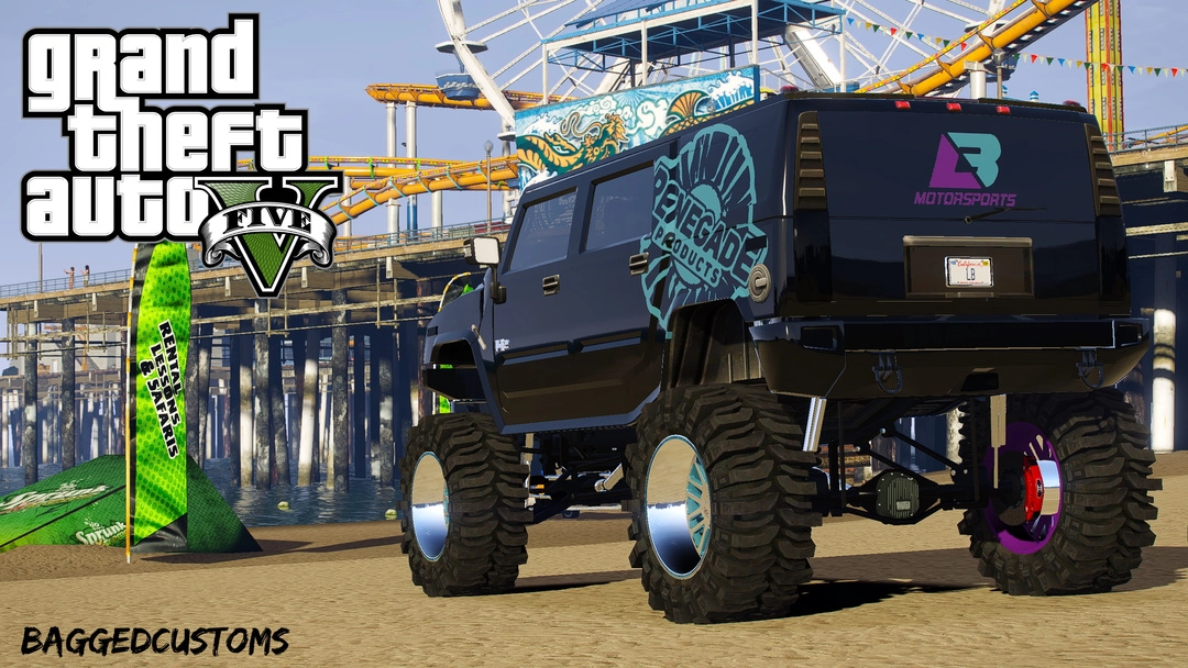 BaggedCustoms @lacey_blair Hummer H2[Add-On][FiveM] - BaggedCustoms - image 1
