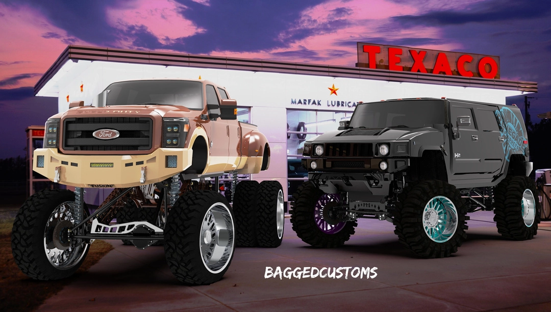 BaggedCustoms @lacey_blair Hummer H2[Add-On][FiveM] - BaggedCustoms - image 2