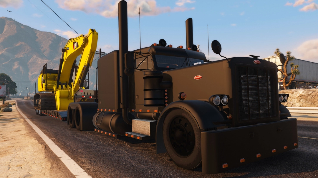Bagged Customs Peterbilt Show Hauler [Add-On | Sounds | Template] - BaggedCustoms - image 1