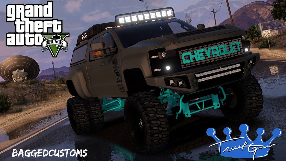 Baggedcustoms @TruckGuru&#39;s SilveradoHD [Add-On][FiveM] - BaggedCustoms - image 1