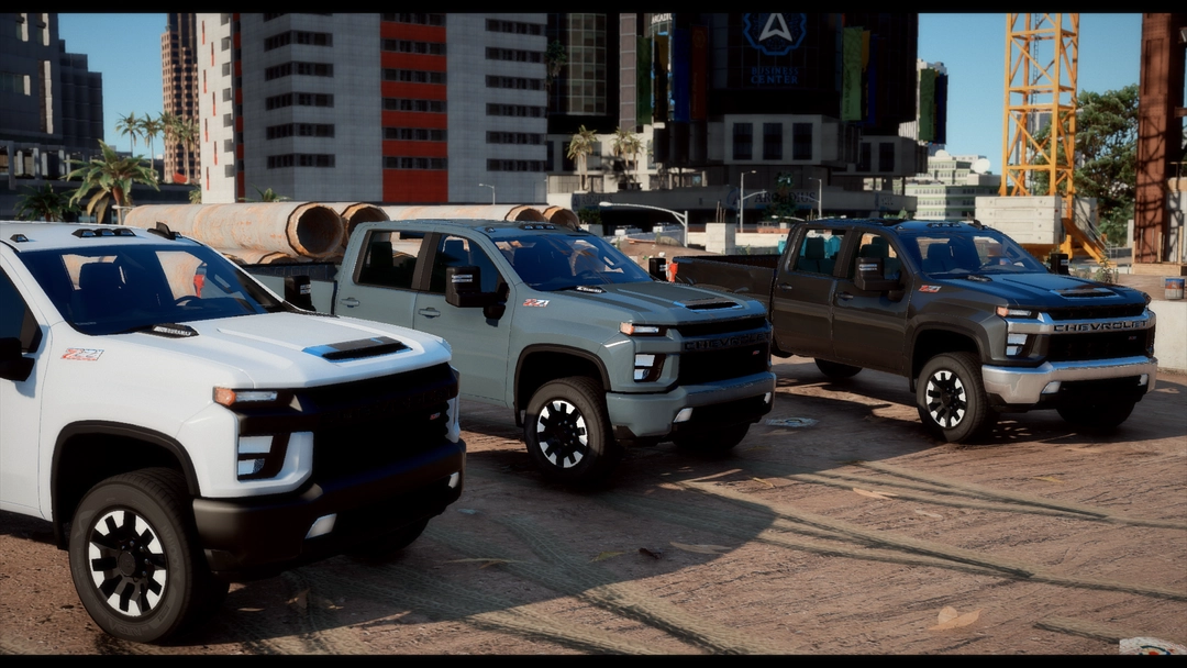 Bankai&#39;s Silverado z71 2500HD[Add-On][FiveM] - BaggedCustoms - image 1