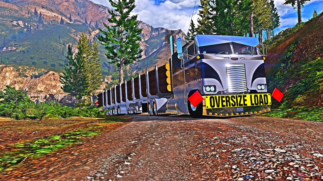 Big Reds - Custom Manac Log Trailer! [Add-On][FiveM] - BaggedCustoms - image 2