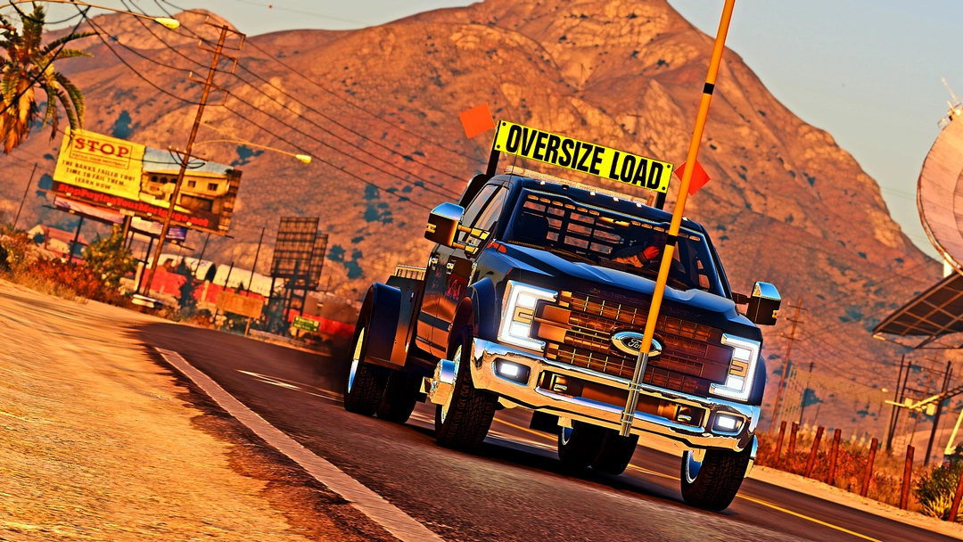 Big Reds 17 F450 Escort Truck! [AddOn][FiveM] - BaggedCustoms - image 1