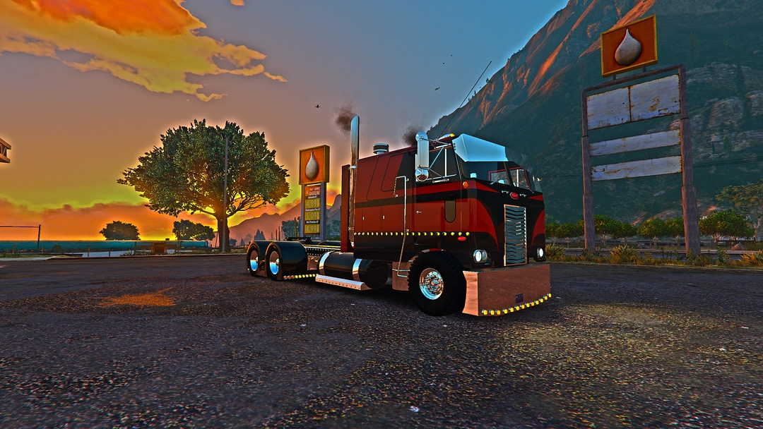 Big Reds Peterbilt 352 Custom[Add-On][FiveM] - BaggedCustoms - image 8