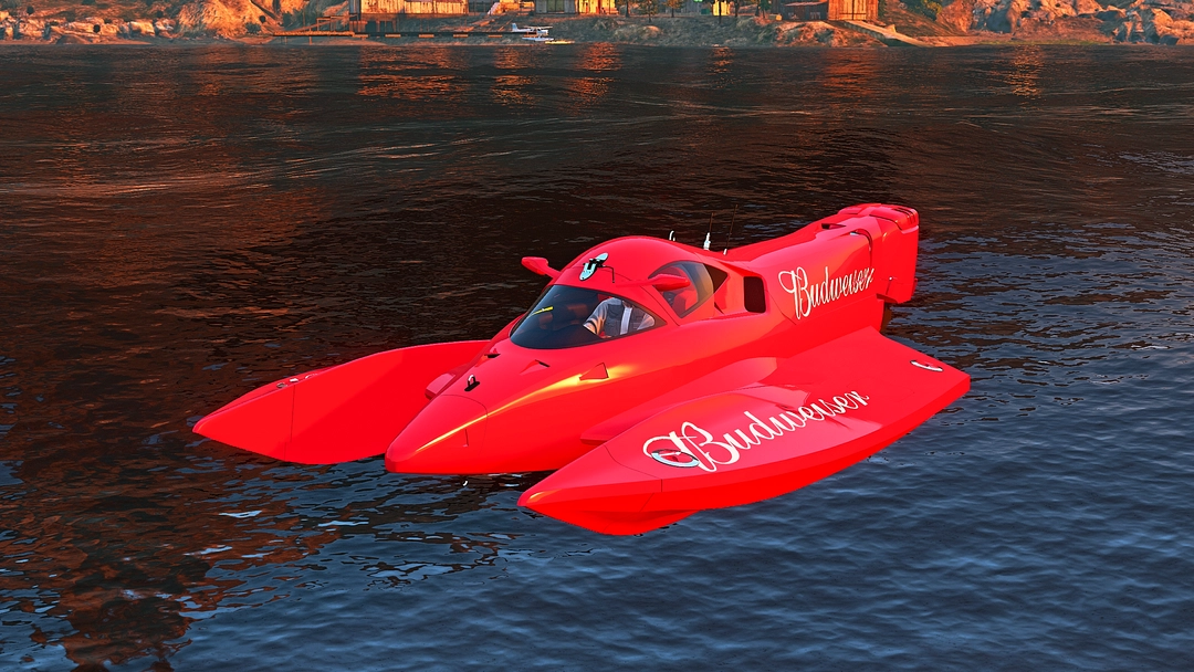 Dres Hydroplane Race Boat[Add-On][FiveM] - BaggedCustoms - image 3