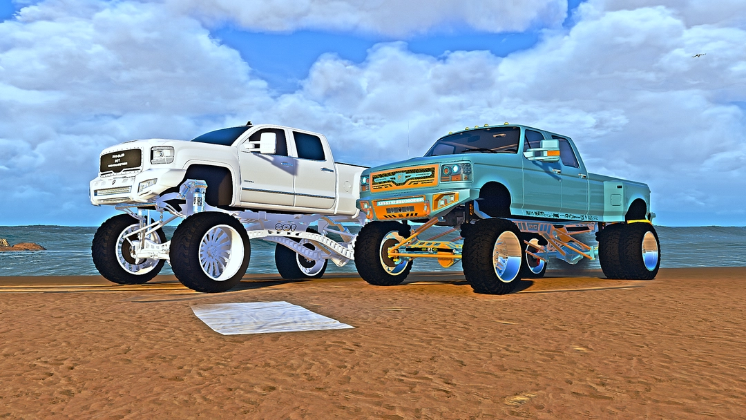 Hollywood Mikes Goldschl&#195;&#164;ger 97 Ford F350 [Add-On][FiveM] - BaggedCustoms - image 3