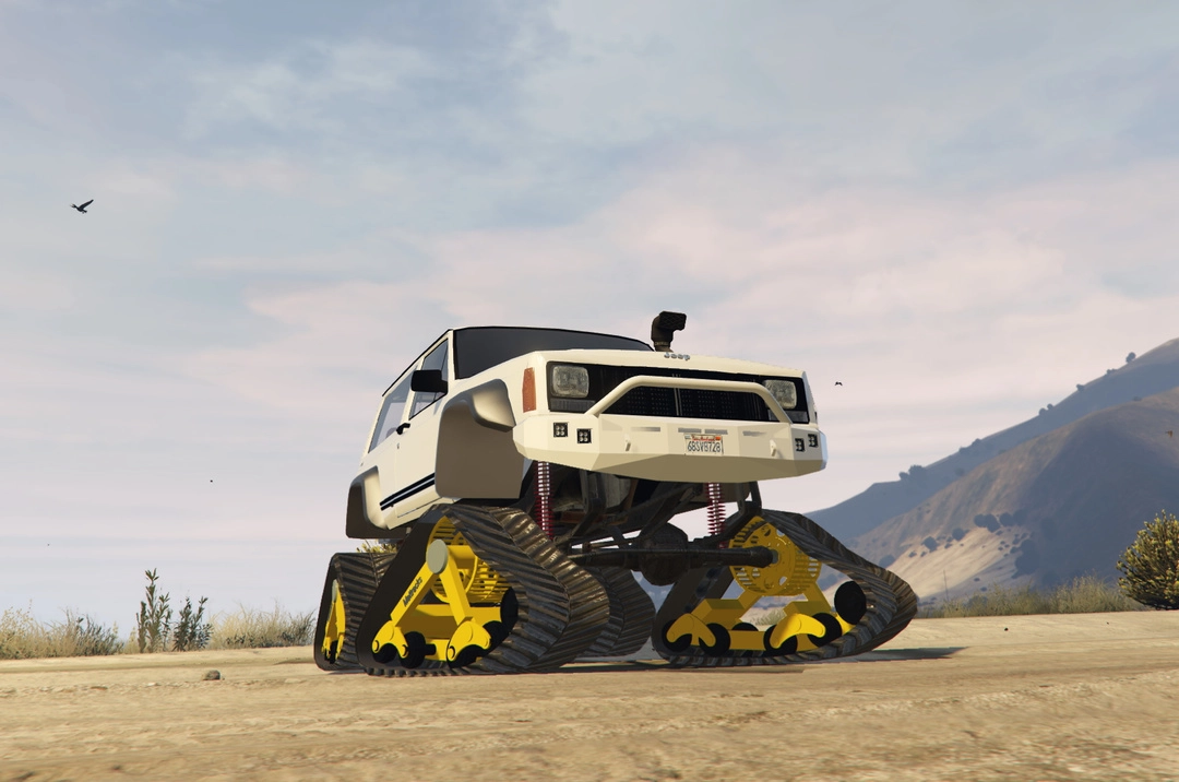 Jeep Cherokee XJ SnowHawk Edition [FiveM] - BaggedCustoms - image 1