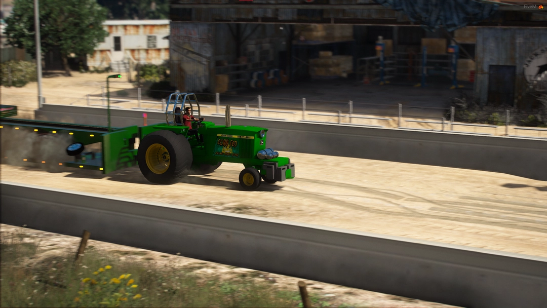 NikoBelik7 &quot;CornFed&quot; John Deere Pulling Tractor [Add-On][FiveM] - BaggedCustoms - image 3