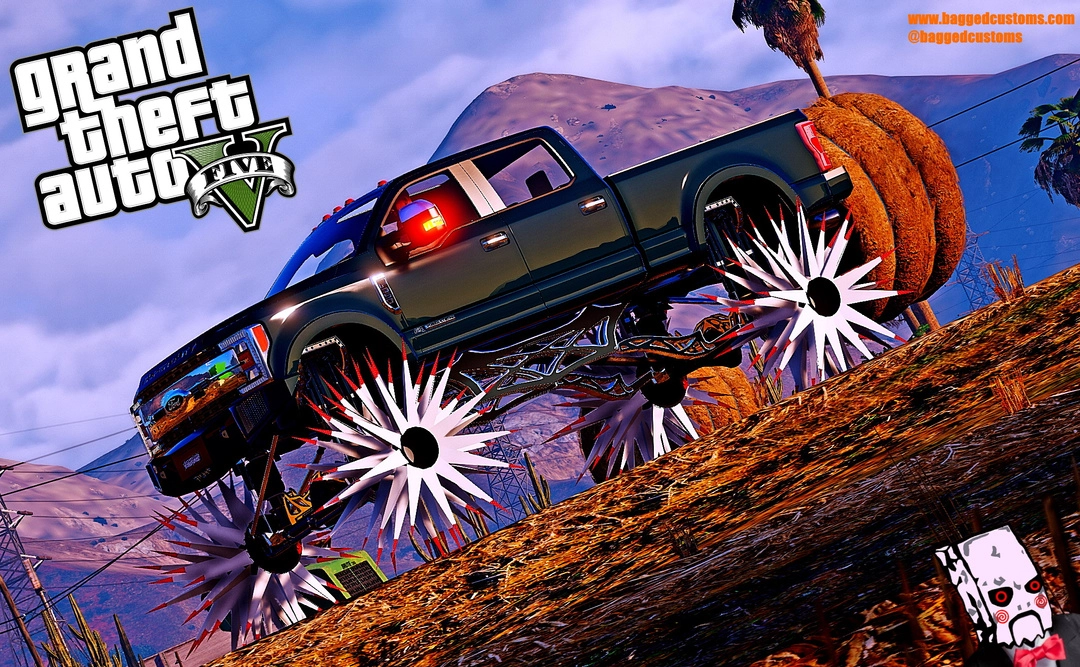 WhistlinDiesels F-350 on Reapers! - BaggedCustoms - image 1