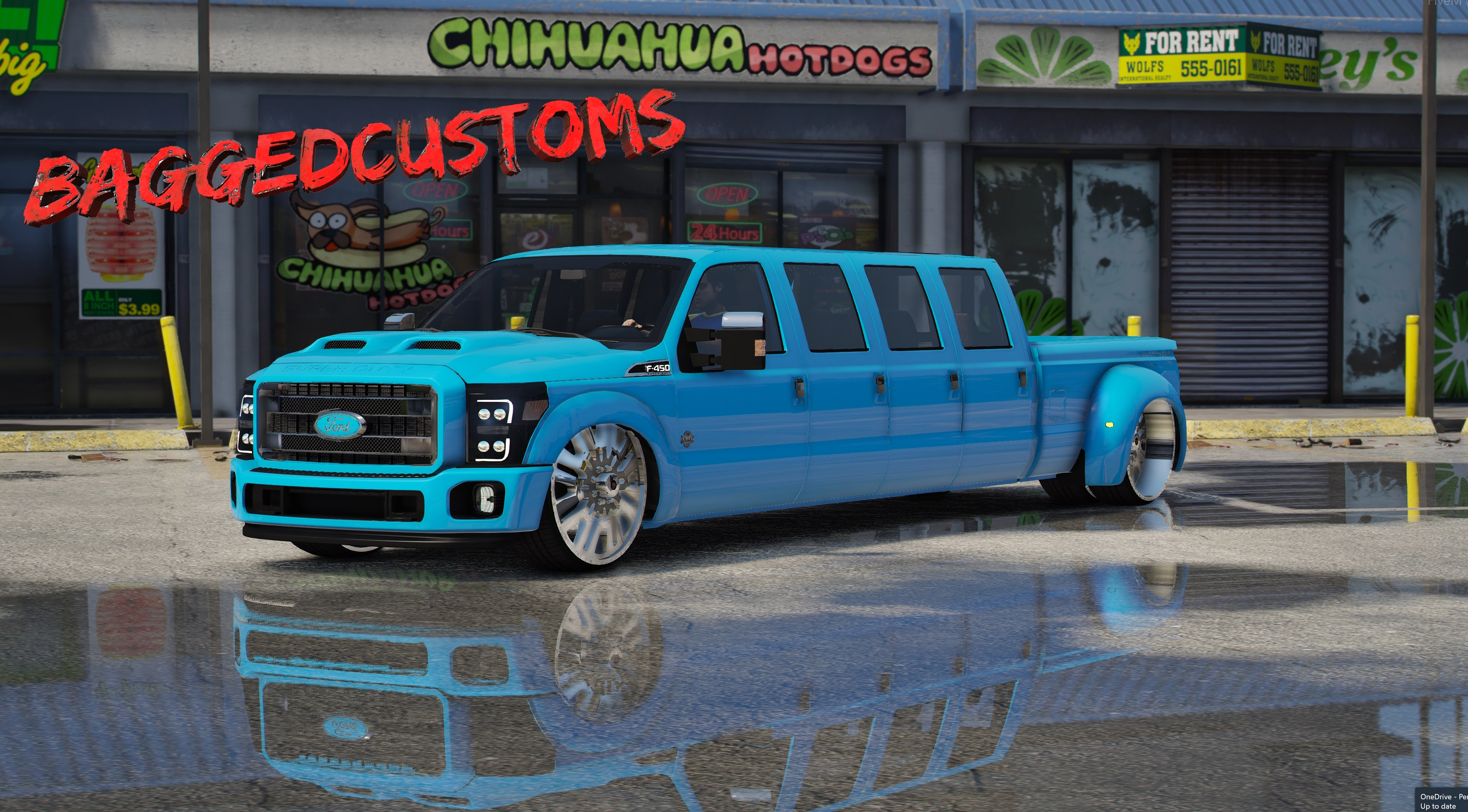 BaggedCustoms: Gabe Farrell 8 Door F450 [Add-On][FiveM] - BaggedCustoms - image 2
